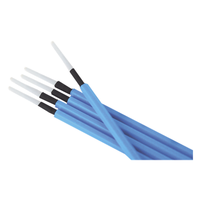Hisopos de Limpieza para Fibra Óptica / 1.25 mm / LC y MU / 100 Piezas / Desechables / Limpieza de Férulas y Acopladores