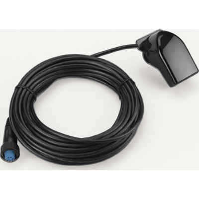 Transductor de Montaje en Espejo / Doble Haz 77/200 kHz / 500 W / Profundidad 579 m (1,900 ft) / Sensor de Temperatura / Ángulo 0-70°