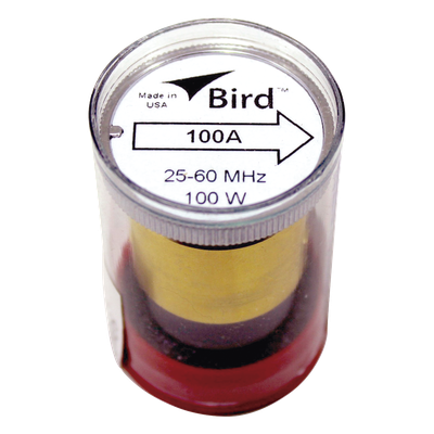 Elemento de Wattmetro / 100 W / 7/8″ / 25-60 MHz / Intercambiable en Campo