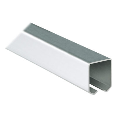 Riel Monocarril para Carretilla / Acero Galvanizado / 6 m (19.7 ft) / 5 kg/m / 6000 x 57 x 68 mm
