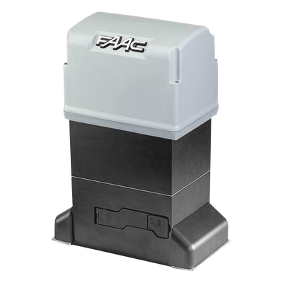 Operador FAAC 844 Trifasico Para Puertas Corredizas de Hasta 1600 Kg y 40 Metros  / Voltaje de Operación 220V