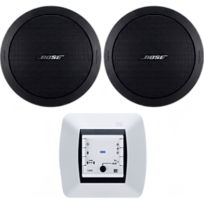 Kit de Audio Residencial | Mando Bluetooth EGI 121010H + Par de Bocinas de Techo BOSE FS2C | 2+2W RMS | 16Ω