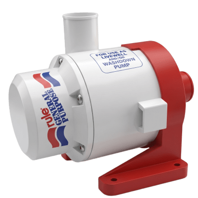 Bomba de Achique Sumergible / 12V CD / 3,800 GPH / Ejes de Acero Inoxidable / Protección Térmica TCO / Certificación CE e ISO 8849
