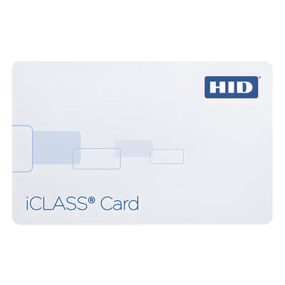 Tarjeta de Proximidad iCLASS / 32k bits / PVC Delgada / 2 Áreas de Aplicación / Formato Corporate 1000