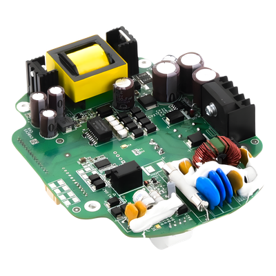 Fuente de alimentación tipo tarjeta / Entrada regulada / Protección contra descargas / Compatible con domo PTZ