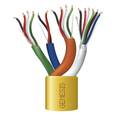 Cable Compuesto para Control de Acceso / 305 m (1000 ft) / 6×22 AWG + 4×18 AWG + 6×22 AWG / CMR CL3R FT4 / Intemperie