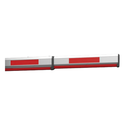 Brazo Telescópico Octogonal / Aluminio de Alta Resistencia / Extensión 3.6 a 6 m (11.8 a 19.7 ft) / 5.2 kg / Franja Roja de Advertencia