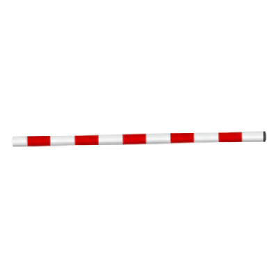 Brazo Redondo para Barrera Vehicular / 4 m (13.1 ft) / Sistema de Abatimiento por Colisión / Aluminio / Compatible con Serie DS-TMG320