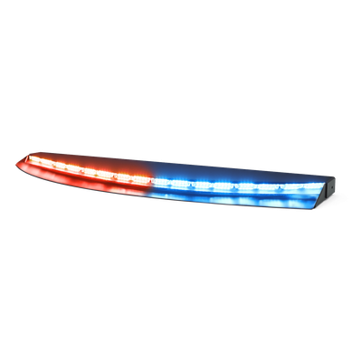 Barra de Luces LED Interior / 96 LED / Dual Color Rojo/Azul / 12–24V / 6.8A / Montaje en Vidrio Trasero