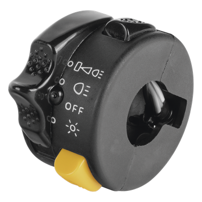 Controlador de Luces y Sirena / 4 Posiciones / 12 V DC / 5 LEDs Indicadores / -20°C a 50°C / 1.25 kg (2.76 lb)