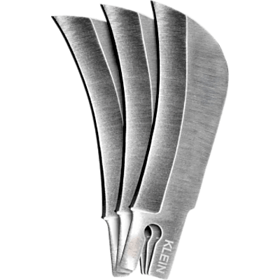 Cuchilla de Repuesto Tipo Hawkbill / Acero Inoxidable 440A / Paquete de 3 Unidades / Para Navaja Multiusos 44218