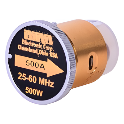 Elemento de Medición en Línea / 500 Watt / 25 a 60 MHz / Conectores N Hembra / 7/8″ / Precisión ±5%