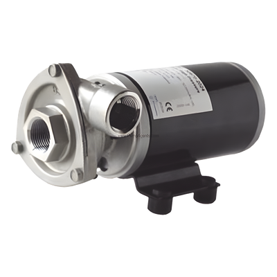 Bomba Centrífuga de Alta Presión / 12 Vcd / 21 GPM / 17 psi / Acero Inoxidable / Succión 2 m (6.6 ft) / Antiobstrucción