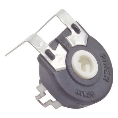 Potenciómetro Cermet / 2.5 kΩ / 0.25 W / 15 mm / Ajuste Vertical / IP54 / -40°C a +90°C