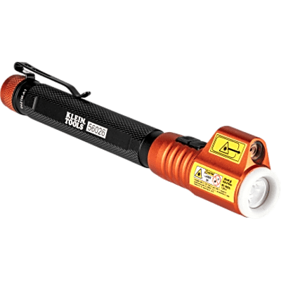 Minilinterna LED de Inspección / 70 Lúmenes / Láser Rojo Clase 3R / Aluminio Resistente a Caídas 3 m (9.8 ft) / Operación -30 °C a 60 °C / 2 Baterías AAA