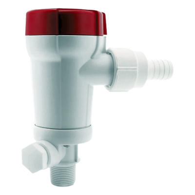Bomba para Tanque de Cebo / 800 GPH / 12 VDC / Entrada Recta Grifo de Mar / Anti-Airelock / 3/4″ NPT / Twist & Click