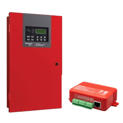 Panel de Detección de Incendio Direccionable / 198 Puntos / 99 Detectores y 99 Módulos / Red de 17 Paneles / Cobre o Fibra Óptica / Comunicador Dual POT e IP