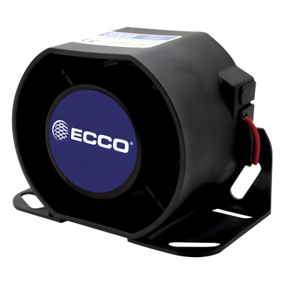 Alarma de Reversa Vehicular / 112 dB(A) / 12-36 VDC / Carcasa de Acero / Sellado Epoxi / 5.7″ de Ancho