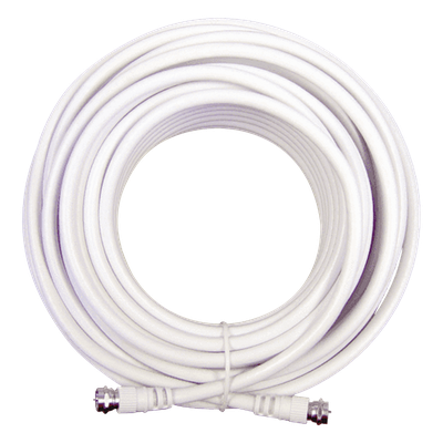 Jumper Coaxial / RG-6 / 15.24 m (50 pies) / 75 Ohm / Conectores F Macho / Uso Interior y Exterior