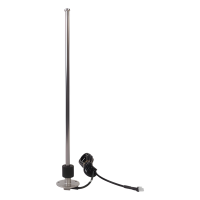 Sensor de Medición de Combustible / Longitud 550 mm / Salida 4-20 mA y 0-5 V / Alimentación DC 12-40 V / Precisión ±0.5% / Acero Inoxidable