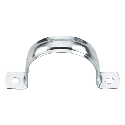 Abrazadera Omega / Conduit 1″ (25.4 mm) / Acero Cincado 5 micras / Carga 30 kg / Espesor 0.9-1.2 mm
