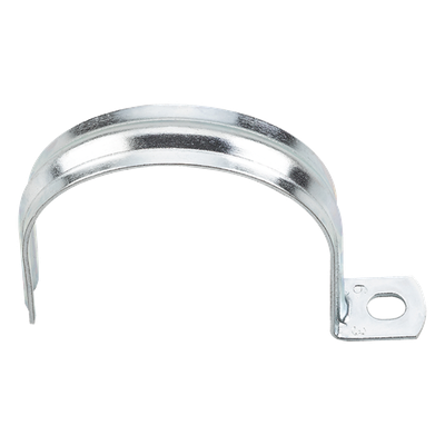 Abrazadera Tipo Uña / Conduit 3/4″ (19.05 mm) / Acero Cincado 5 micras / Espesor 0.9-1.2 mm