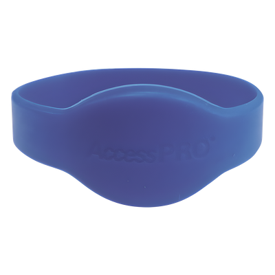 Brazalete RFID MIFARE / 13.56 MHz / 74 mm Diámetro / Silicona Resistente al Agua / Formato Wiegand 32 Bits / Talla Adulto
