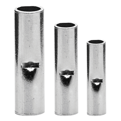 Conector a tope / Sin aislar / 16-14 AWG / Cobre / 25 piezas / 15.4 mm