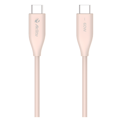 Cable de Carga USB-C a C / 240W / GaN / 1.5 m (4.92 ft) / Transferencia 480 Mbps / Silicona Anti-Enredos / Aluminio Anodizado