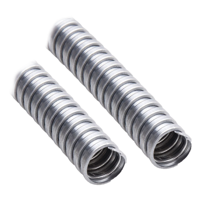 Tubo Flexible Eléctrico / 1 1/2″ (38 mm) / Acero Pregalvanizado / 30 m (98.4 ft) / NEMA FB-1 / UL 514B