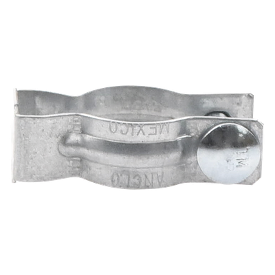 Clip para Tubo Conduit / 13 mm (1/2″) / Acero Pregalvanizado / Tornillo 6.4 mm (1/4″) / Separación de Superficies