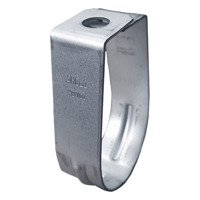 Colgador Tipo Pera / Tubería Conduit 13 mm (1/2″) / Barra 3/8″ / Calibre 18 / Acero 1.2 mm / Uso Ligero