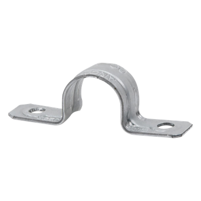 Abrazadera Omega / Conduit Pared Gruesa 4″ (100 mm) / Acero Pregalvanizado Calibre 16 / 1.5 mm