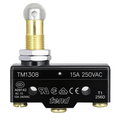 Limit Switch para Torniquete / Detección de Posición / 15A / -15°C a +80°C / 500,000 Ciclos / IP para Ambientes Extremos