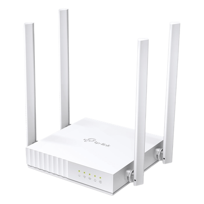 Router Inalámbrico / Wi-Fi AC750 / Dual Band 2.4 y 5 GHz / 733 Mbps / 4 Antenas Externas / 3 Modos Operación / 5 Puertos 10/100 Mbps / Montaje Techo o Pared