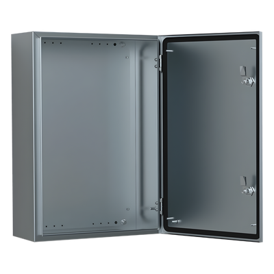 Gabinete Industrial IP66 / Acero Inoxidable 304L / 400x300x210 mm (15.7 x 11.8 x 8.3 in) / Doble Cerradura / Montaje Mural