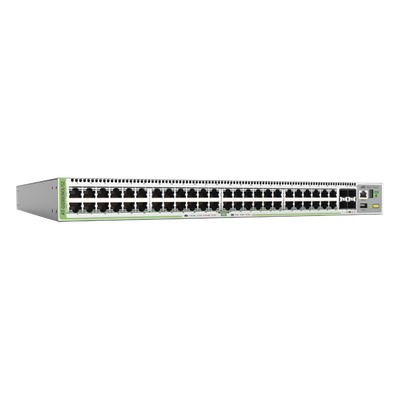 Switch Apilable L3 Lite / 48 Puertos Gigabit / 4 SFP+ 10G / 240 Gbps / 1U Rack / 17.3 x 12.7 x 1.7 in