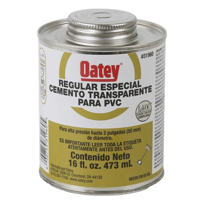 Pegamento PVC / 236 ml / Conduit e Hidráulico / Secado Rápido / Baja Emisión VOC