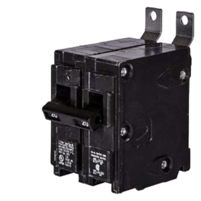 Interruptor Termomagnético / 2 Polos / 40 A / 120/240 V AC / 10 kA / Conexión por Tornillos / UL 489