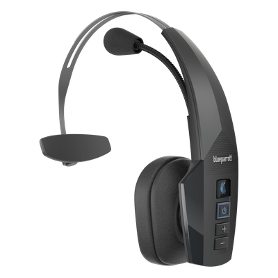 Auricular Bluetooth Profesional / Cancelación de Ruido 96% / Bluetooth 5 / Alcance 100 m (328 ft) / IP54 / Batería 24 h / Control de Voz
