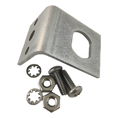 Kit Adaptador Brida a Mamparo / Conector Tipo N / Acero Inoxidable / 1.50′ (38.1mm) x 0.94′ (23.88mm) / Espesor 0.38′ (9.65mm) / Tolerancia ±1/32′