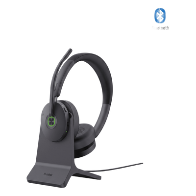 Auriculares Inalámbricos Bluetooth / Cancelación Activa de Ruido Híbrida / Bluetooth 5.3 con Adaptador USB C&A / 32 Horas de Conversación / Base de Carga