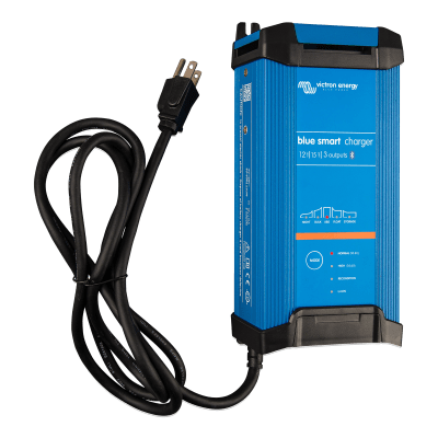 Cargador de Baterías / 12V / 15A / IP22 / Carga Inteligente 6 Etapas / Bluetooth / 100 a 200 Ah