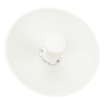 Radio Cliente Wi-Fi 6 / 1 Gbps / Banda 6 GHz / Antena Plato 25 dBi / Alcance 15 km (49,212 ft) / IP55