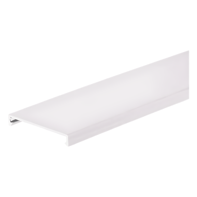 Cubierta de Conducto a Ras / 31.8 mm Ancho / 1.8 m Largo / 6 ft / PVC Sin Plomo / UL94 V-0 / Blanco