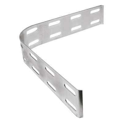 Bajada de cable doble / 45 mm ancho / Acabado galvanizado electro-zinc / Kit MG51KIT1EZ incluido