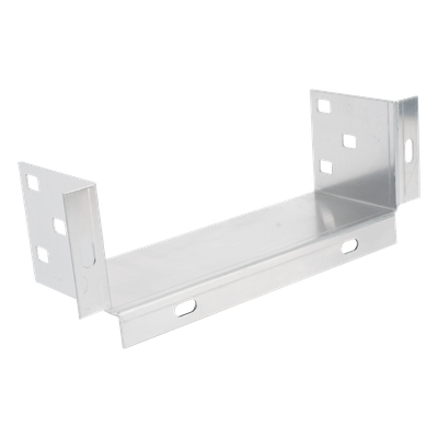 Conector de Escalera Portacables / Aluminio / Peralte 3 1/4″ / Ancho 9″ / Tornillería Incluida