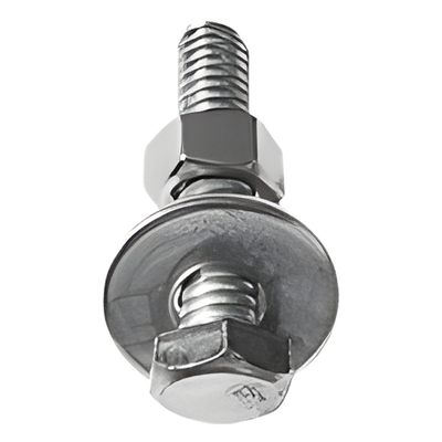 Tornillo Hexagonal / 1/4″ x 3″ / Acabado Electro Zinc / Uso Industrial