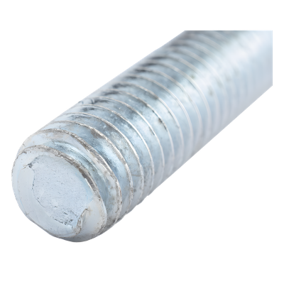 Varilla Roscada / 3/8″ (9.5 mm) / 3000 mm (9.8 ft) / Acero Alta Resistencia / Electro Zinc 15-20 μm / Roscado Métrico e Imperial