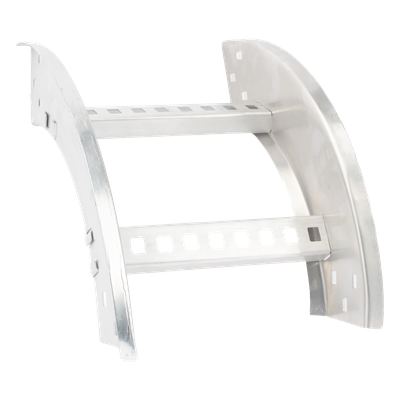 Curva Vertical Exterior / Perfil Z / Peralte 3 1/4″ / Ancho 9″ / Radio 8″ / Aluminio / NEMA VE1-VE2